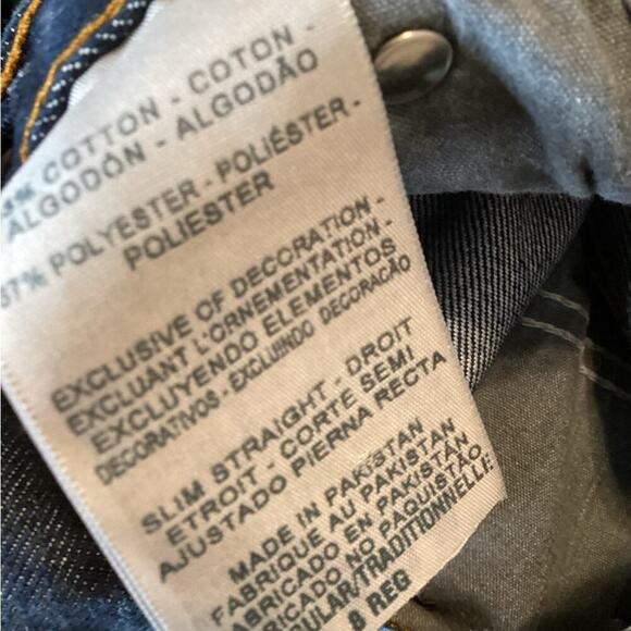 DENIZEN 218 SLIM STRAIGHT FIT BOYS JEANS SIZE 8REG - Picture 5 of 5